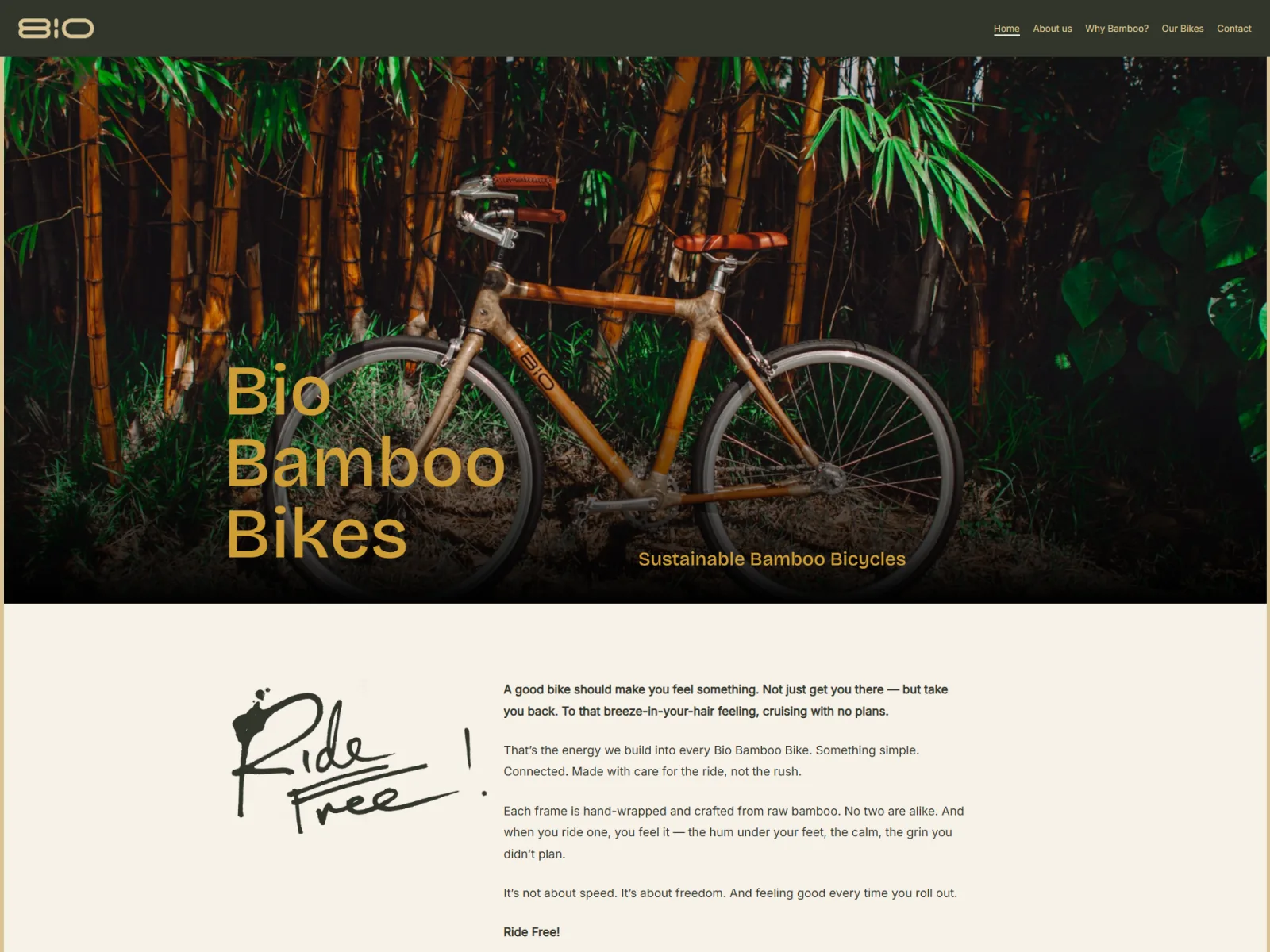 Bio Bamboo Bikes
